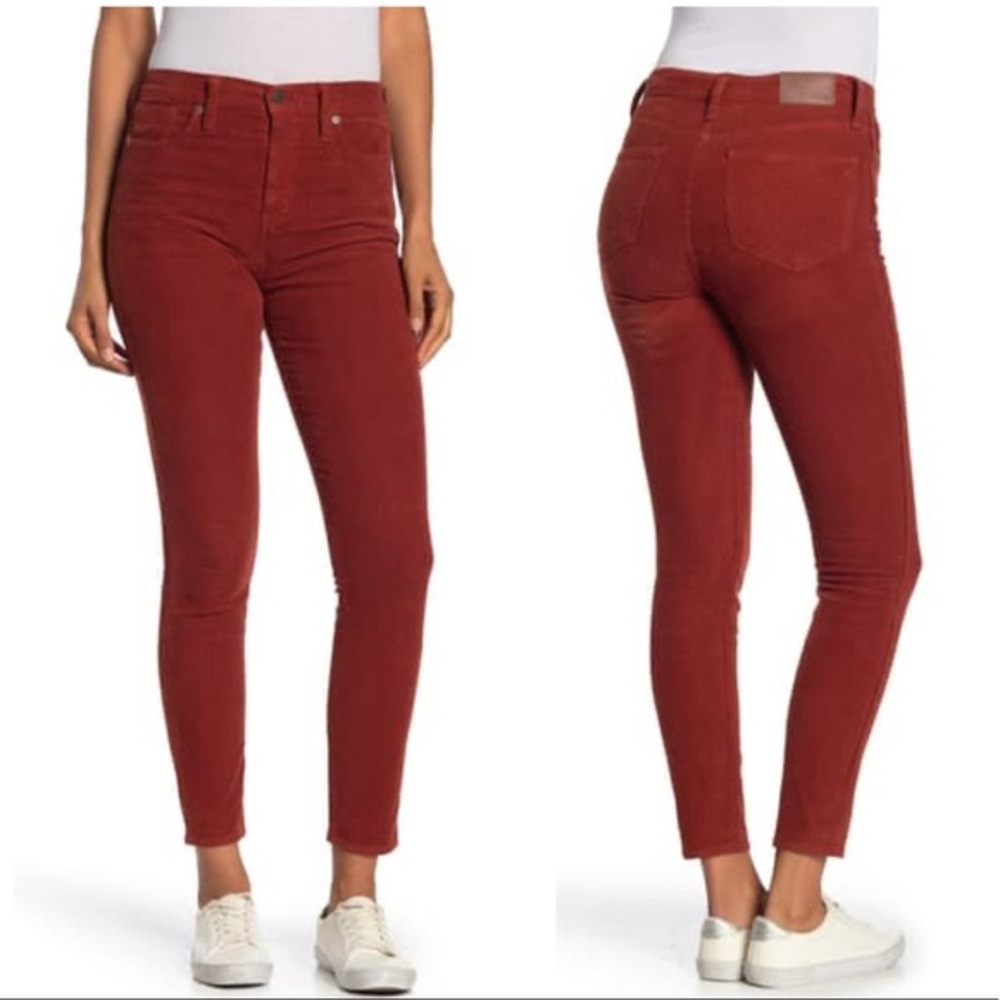 Madewell High Rise Skinny Corduroy. Size 30.